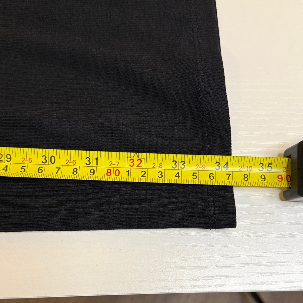 Zara Black Cotton Knit Butterfly Sleeve  Mini Dress - Picture 6 of 7